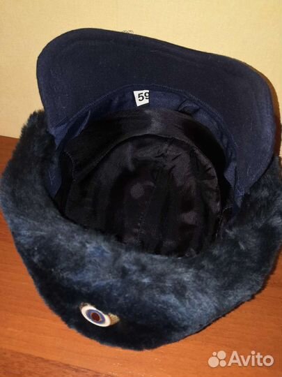 Шапка зимняя женская полиция