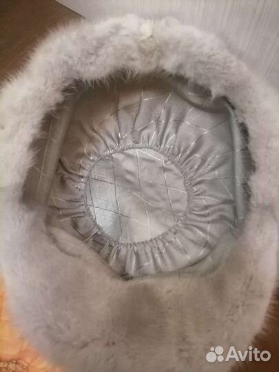 Кепка норковая женская+шарфик