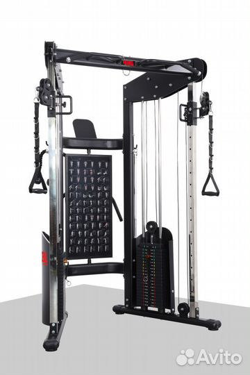 Кроссовер с двумя весовыми стеками по 90 кг