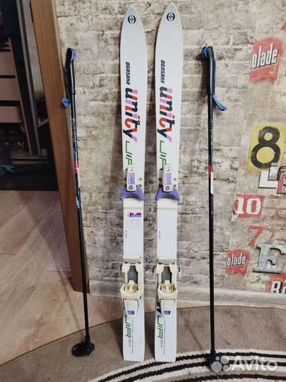 Горные лыжи детские 100см