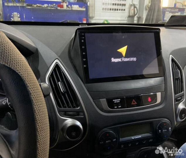 Магнитола Hyundai ix35 Android 8 ядер SIM Qled