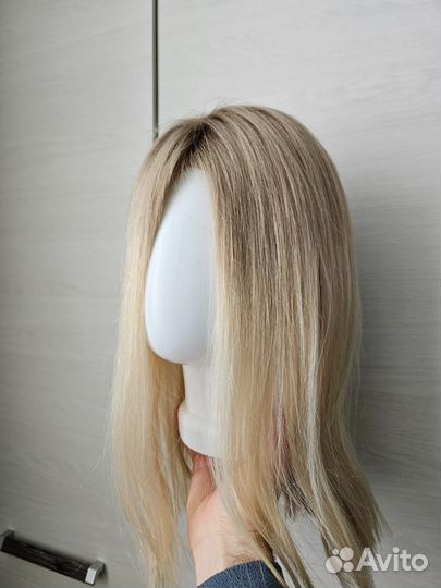 Полусистема парик из натуральных волос cliphair