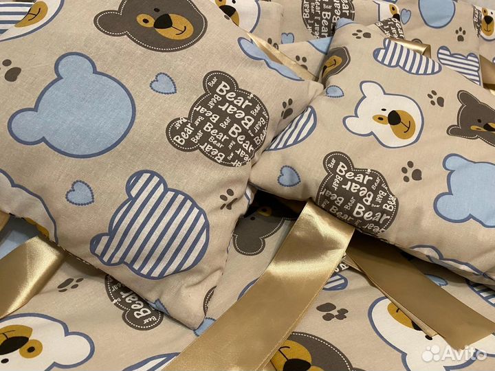 Бортики в кроватку