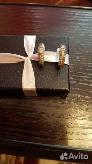 Серьги серебро