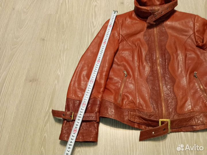 Натуральная кожаная женская куртка, Турция. 44-46