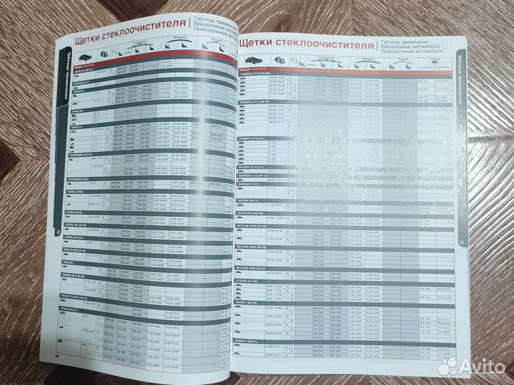 Каталог по подбору щеток стеклоочистителя Denso