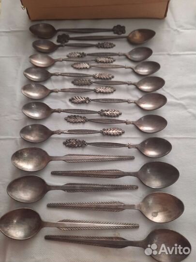 Мельхиоровые ложки СССР