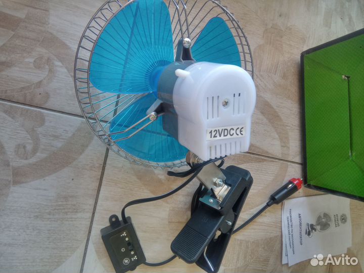 Вентилятор автомобильный 12в