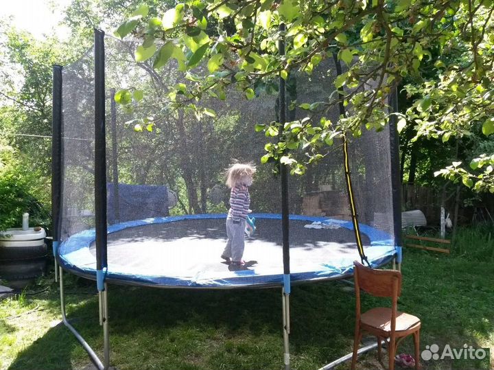 Батут с сеткой новый