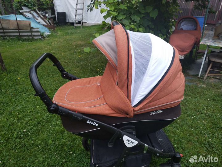 Коляска 2 в 1 stella retrus