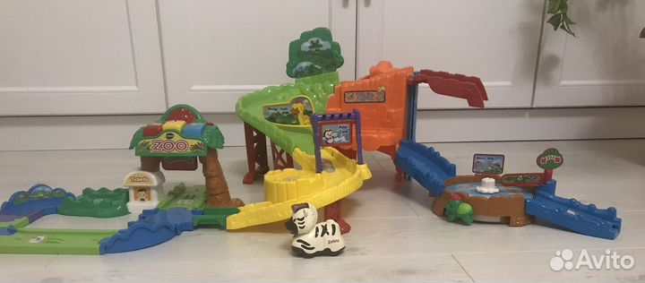Игровой набор vtech c музыкальной машинкой Зеброй