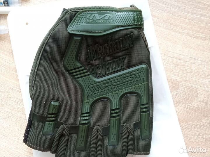 Перчатки тактические беспалые mechanix mpact
