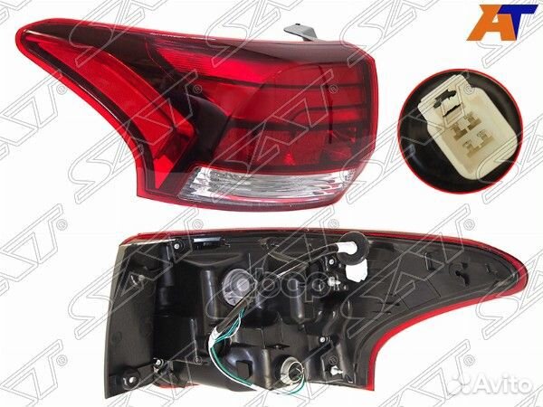 Фонарь задний mitsubishi outlander 15-22 LH ST
