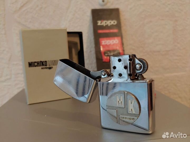 Настоящая зажигалка zippo Michiko London koshino
