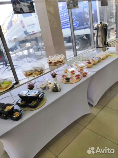 Фуршет, банкет. Аренда мебели, стульев, посуды