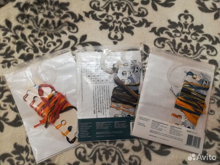 Набор для вышивания крестом рто (остатки)