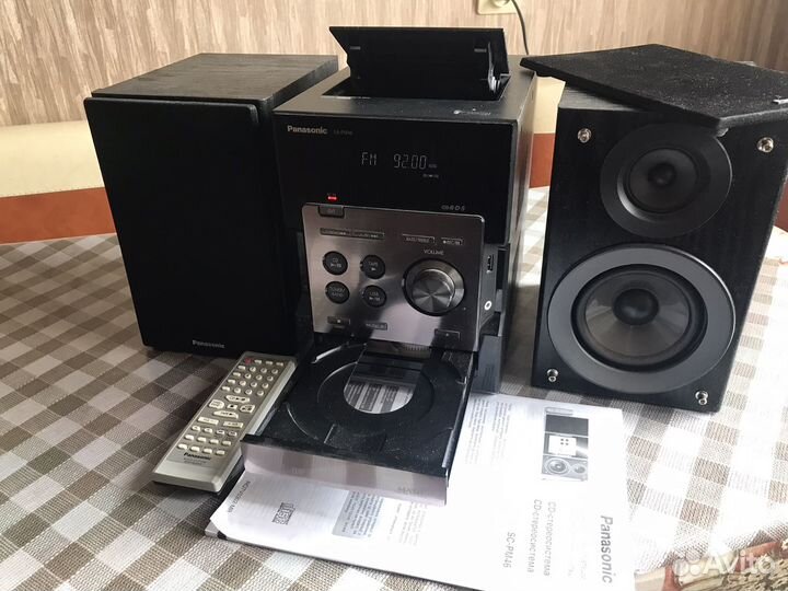 Музыкальный центр panasonic sc-pm46