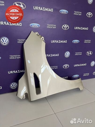 Крыло Kia Rio правое / золотистый UBS