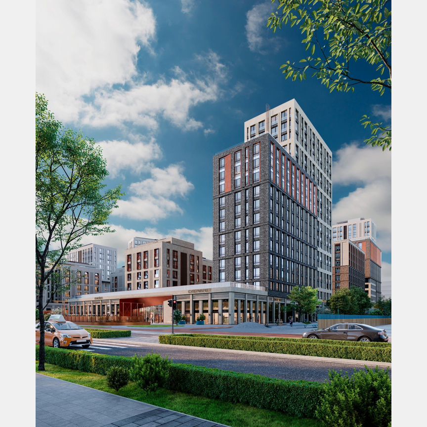 2-к. квартира, 77,5 м², 2/17 эт.