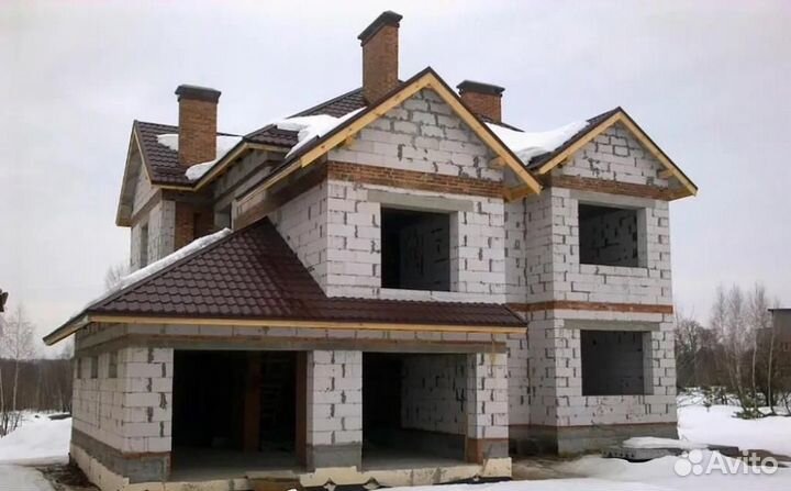 Строительство домов бань беседок пристроек