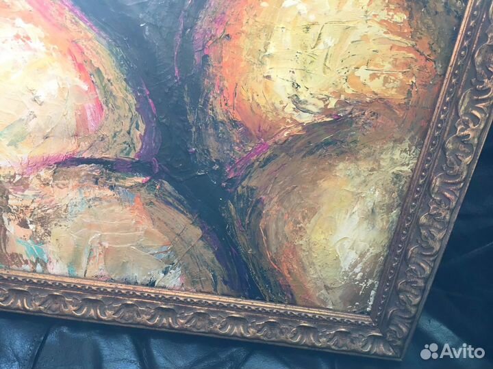 Картина маслом на холсте Пробуждение Розы