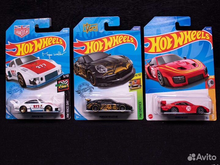 Hot Wheels. Трековые Porsche 935