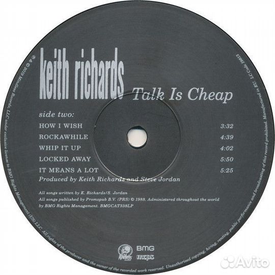 Винил Keith Richards – Talk Is Cheap