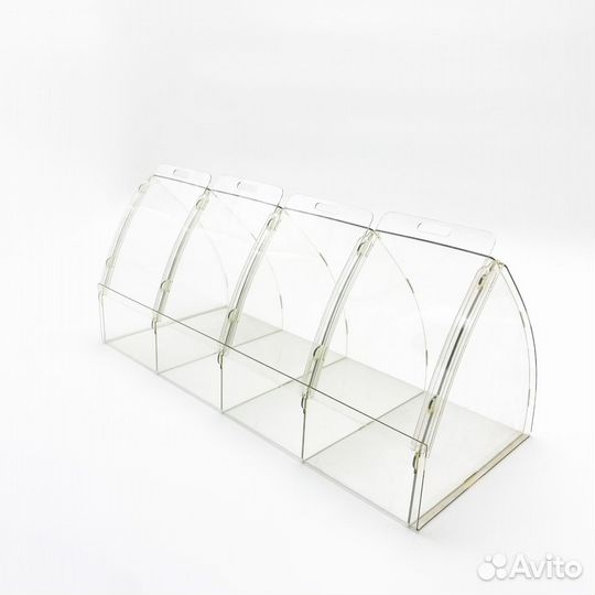 Диспенсер одноярусный 4 секции 200*205*430мм, про