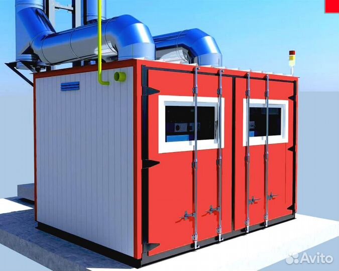 Котельная для отопления помещений от 1000м2