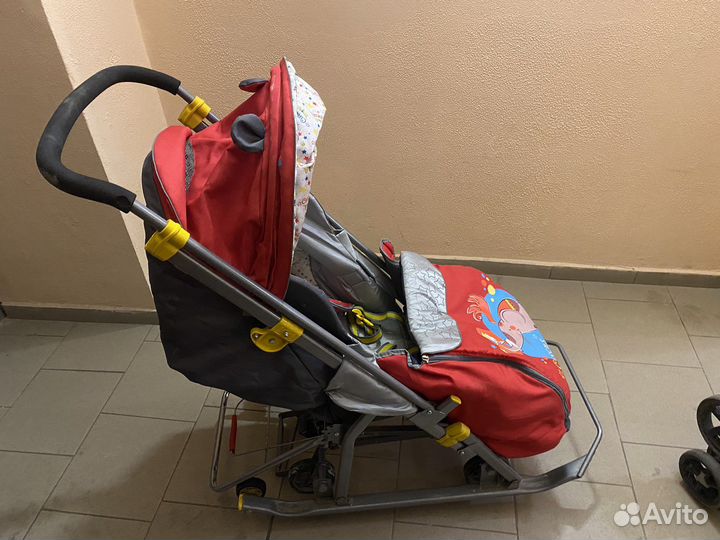 Санки коляска