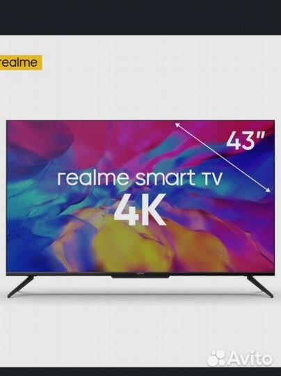 Телевизор smart tv 4к 43