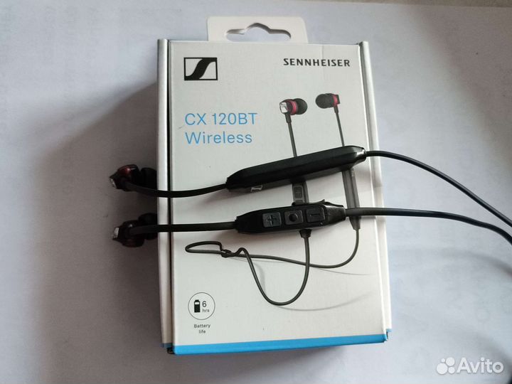 Беспроводные наушники Sennheiser CX 120BT