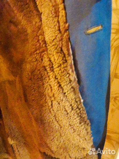 Пальто зимнее мужское с мехом