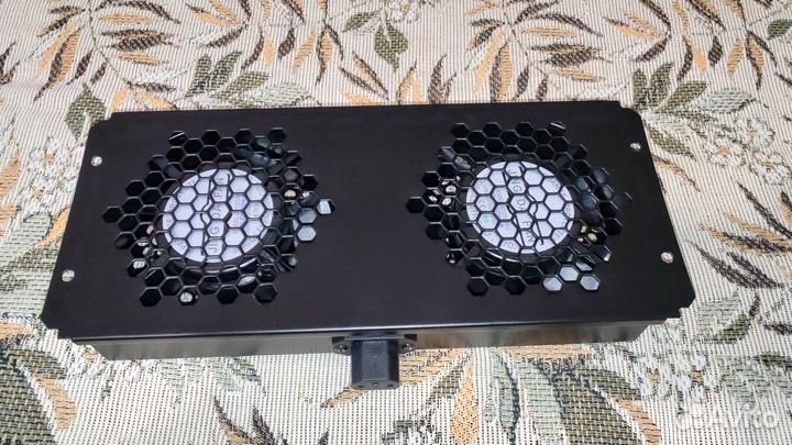 Модуль вентиляторный Hyperline tfab-T2FR-RAL9004