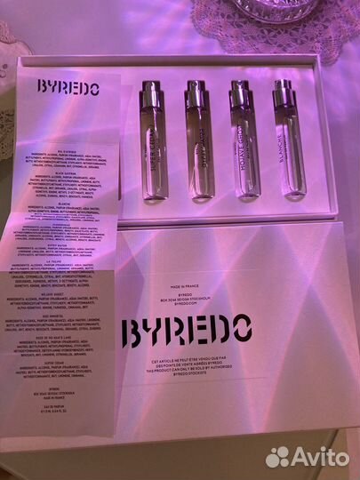 Byredo набор парфюм духи 12 мл