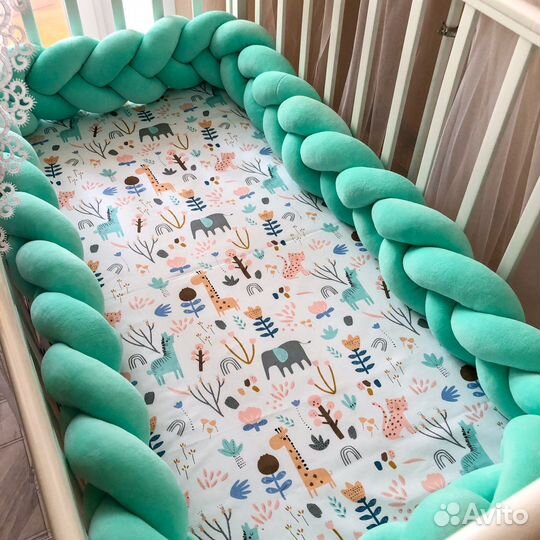 Бортик косичка пошив