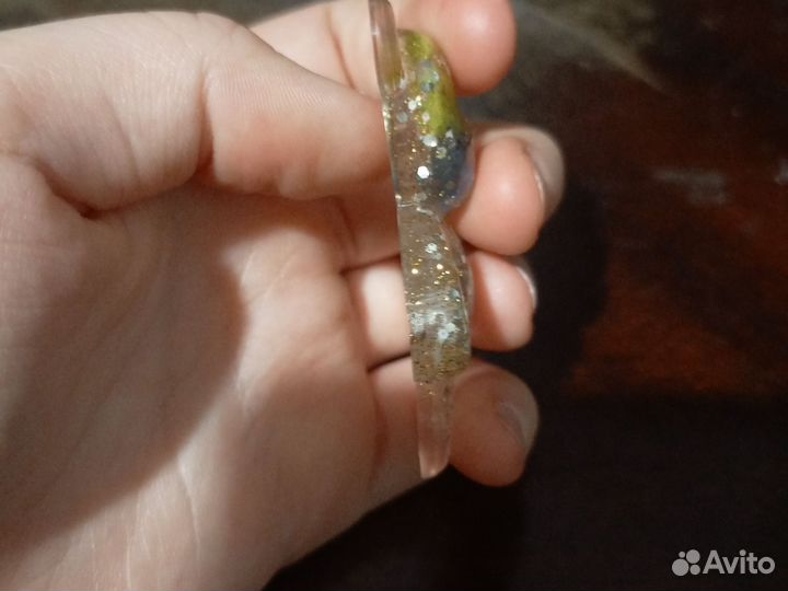 Мишка из эпоксидной смолы