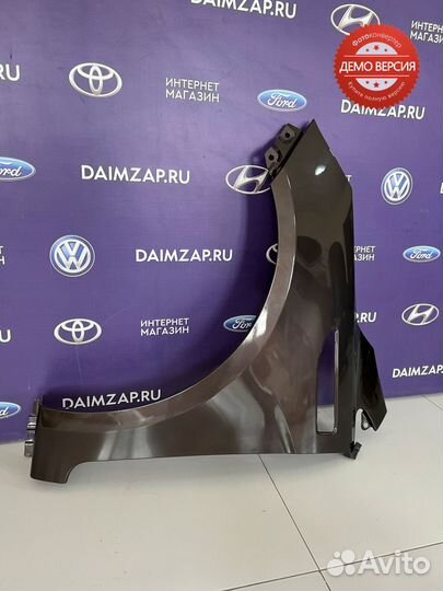 Крыло Kia Rio левое / кофейный VC5