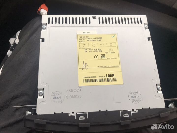Магнитола hyundai solaris 2016