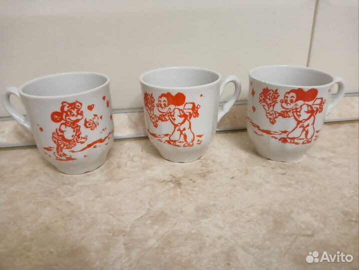 Чашка детская дфз СССР