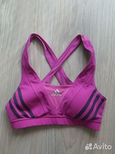 Спортивный топ бра adidas