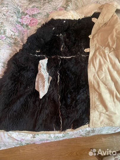 Тулуп натуральный СССР новый