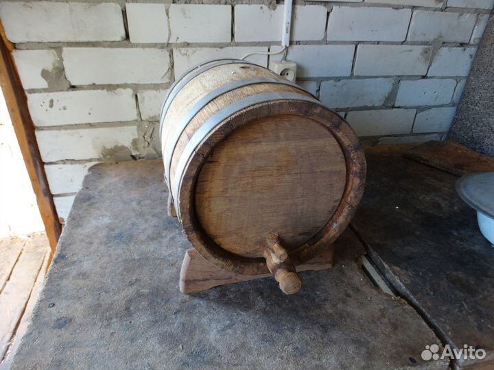 Бочка дубовая 10 литров