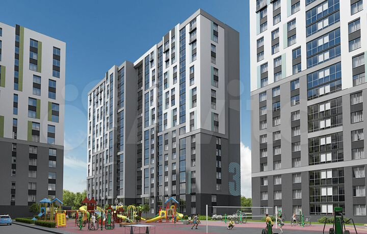 2-к. квартира, 81,1 м², 17/17 эт.