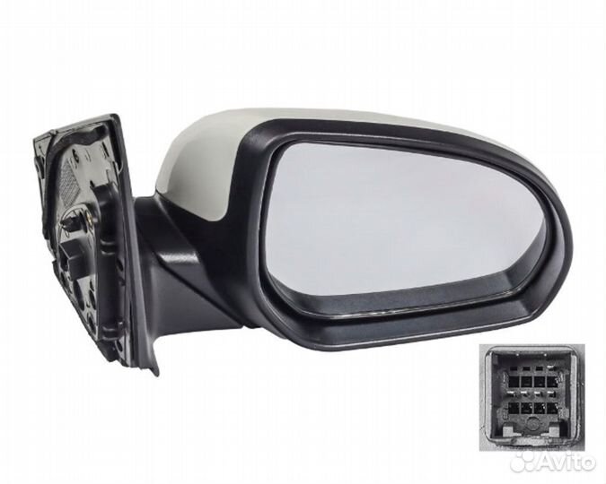 Зеркало правое Kia Rio 3 QB (2011-2017)