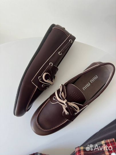 Лоферы Miu Miu