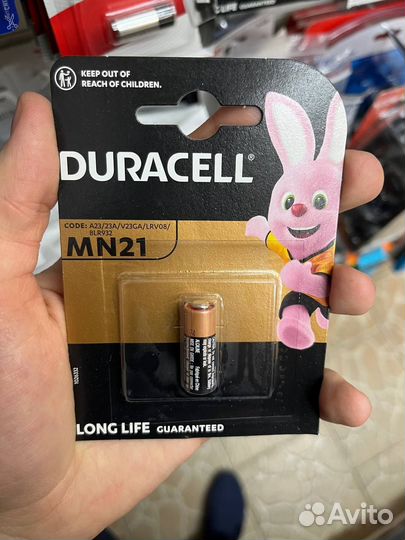 Батарейка Duracell MN21, 23A (12В) BL-1