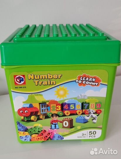 Lego duplo поезд