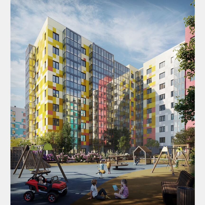 2-к. квартира, 79,8 м², 3/9 эт.
