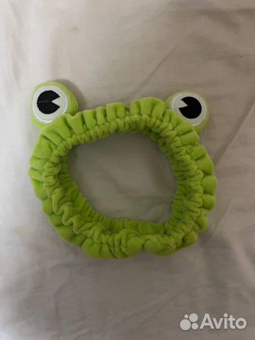 Повязка на голову лягушка